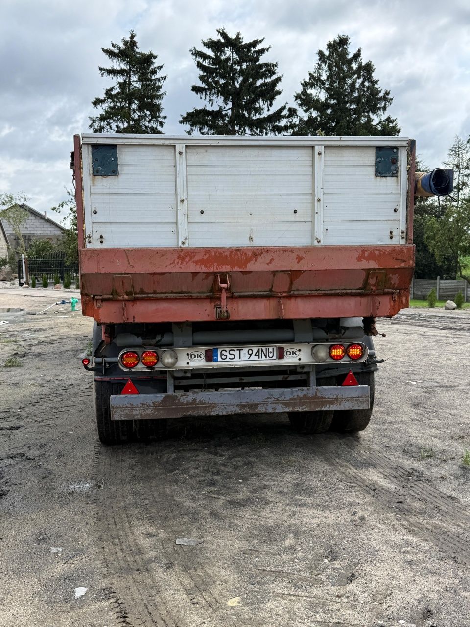Przyczepa , wywrotka , tandem