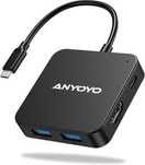 Adapter USB C HDMI z 4K 30Hz 6w1