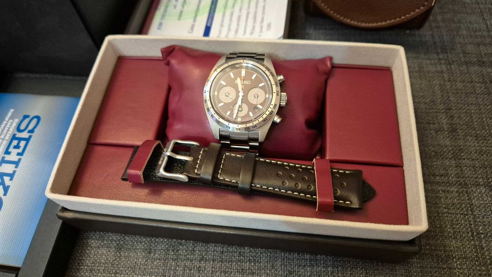 Zegarek Seiko Prospex Land Speedtimer Chronograph Solar SSC953P1