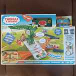 Моторизована залізниця паровозик і кран розмовляють Fisher Price Томас