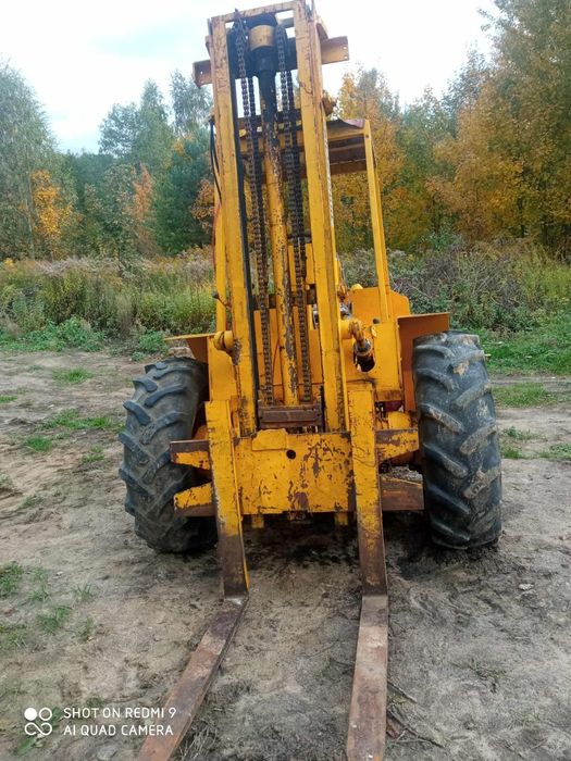 Wózek Widłowy Terenowy Ładowarka Bonser L555