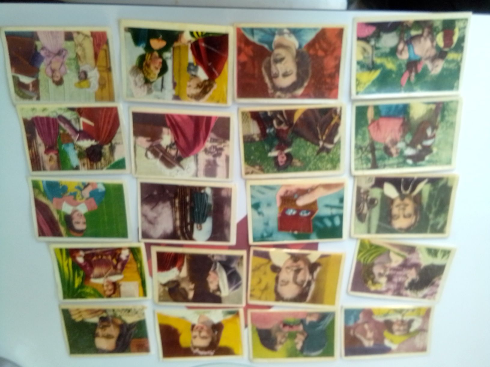 Cromos antigos dos 3 mosqueteiros cada 1€