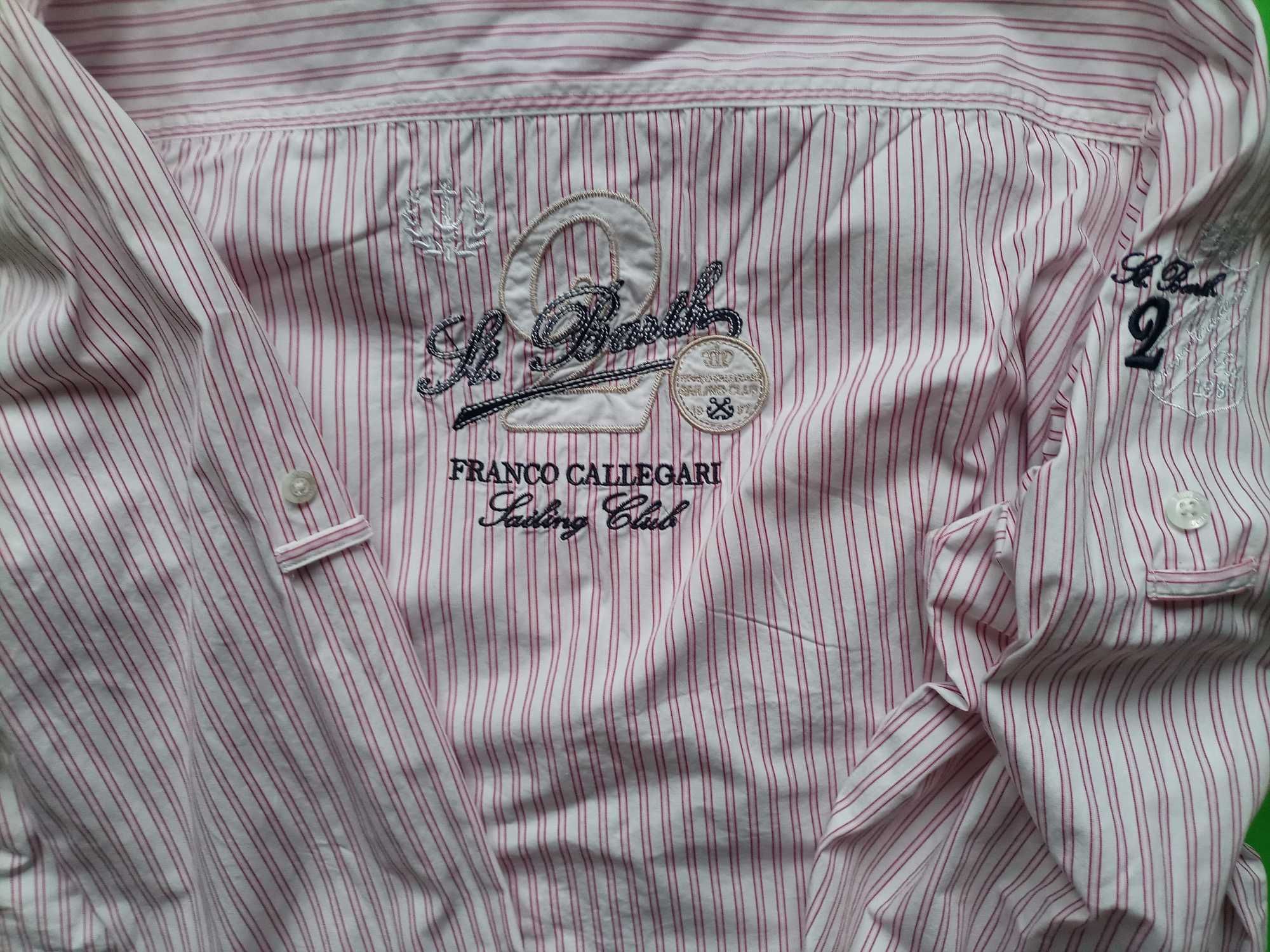 Franco Callegari koszula bluzka damska 42 100% bawełna