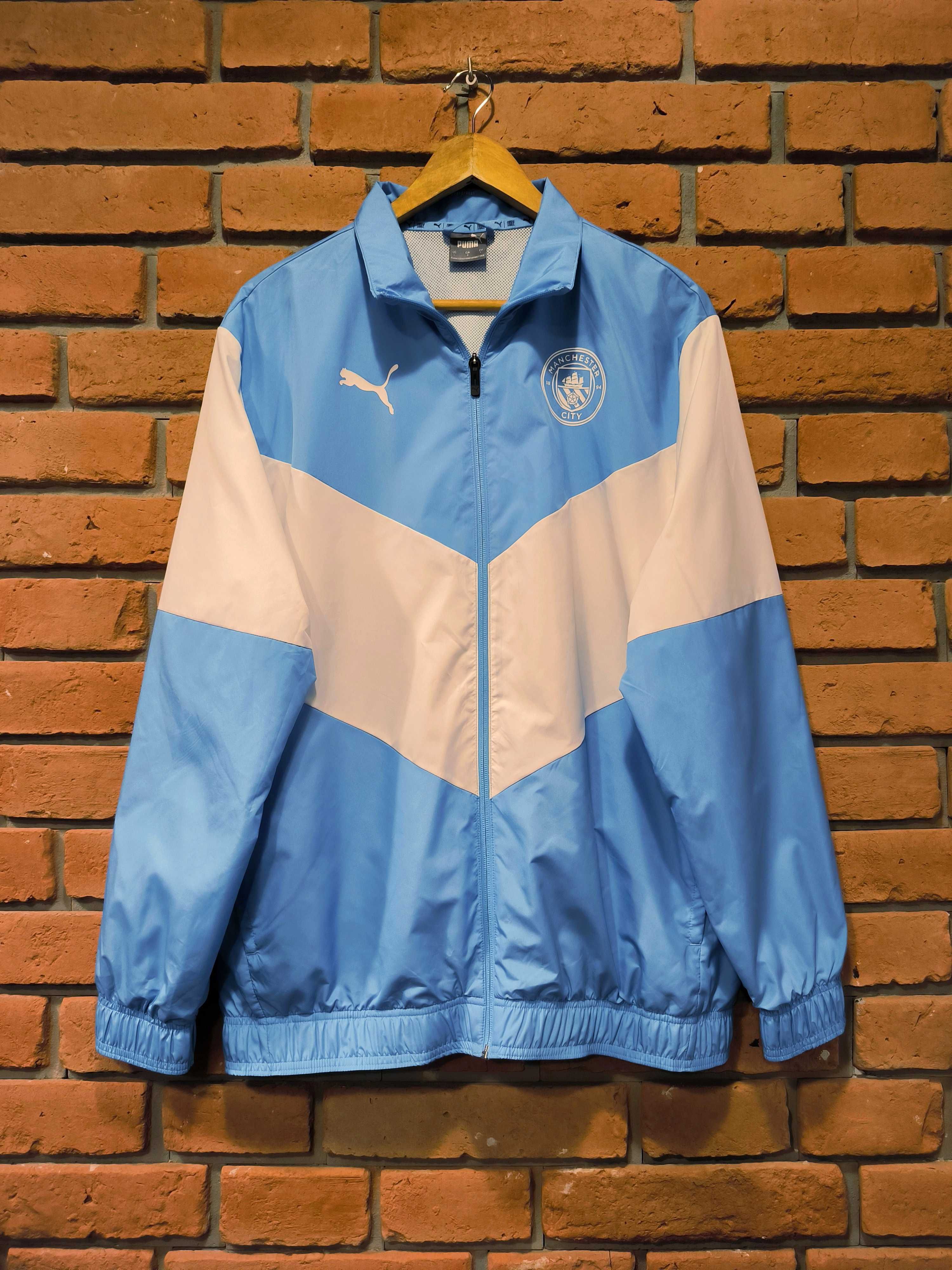Bluza Rozpinana Puma Manchaster City Piłkarska Treningowa Zip Kurtka