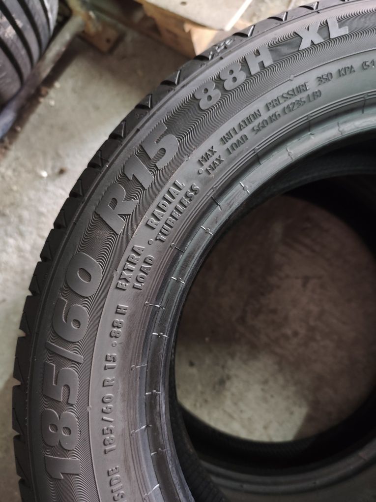 Pneus 185/60r15 XL FeuVert Efficiency+ com 95% piso