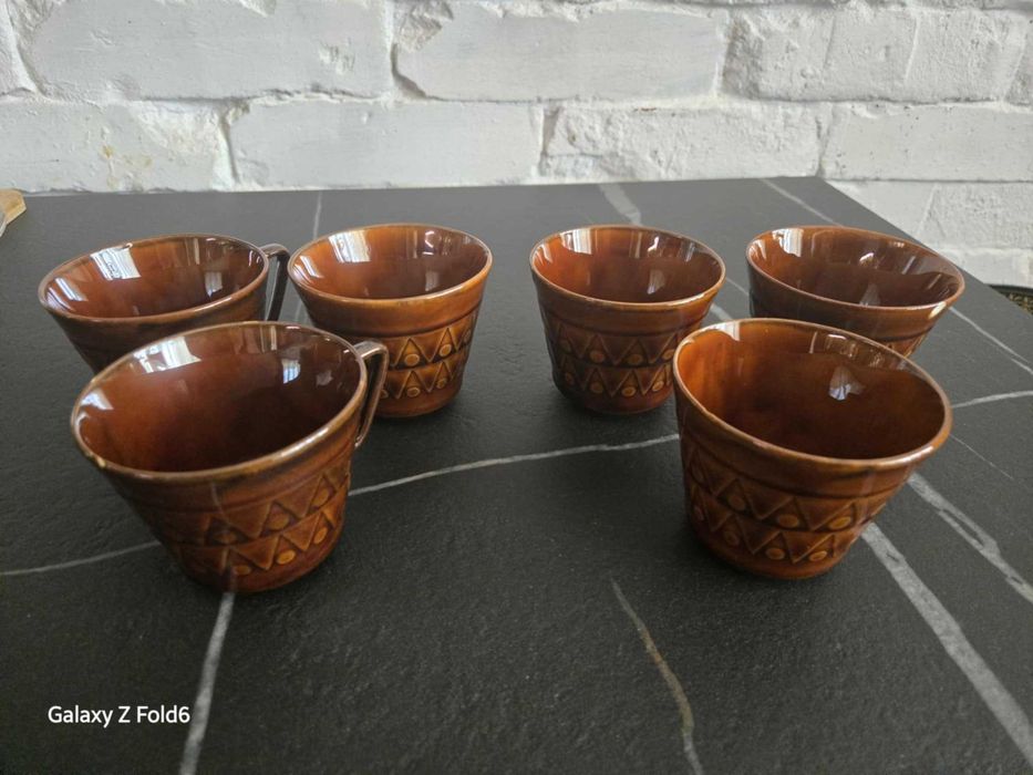 Filiżanki i talerzyki porcelit Chodzież