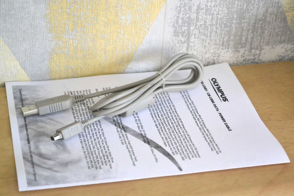 kabel USB oryginalny OLYMPUS CB-USB5 do wiele modeli jak SP Mju UZ Fe