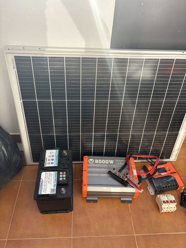 Kit Solar Completo 2000W – Energia Limpa e Autônoma
