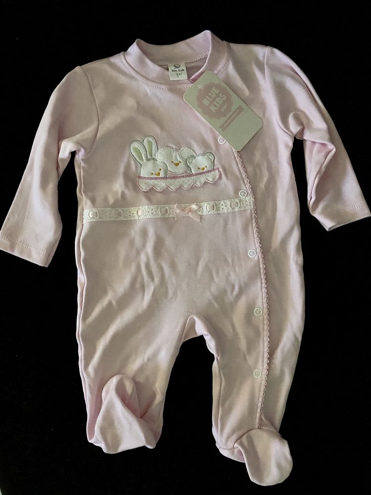 Babygrow rosa 3 meses