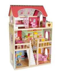 Дерев'яний ляльковий будиночок – вілла Kruzzel домік для доці.