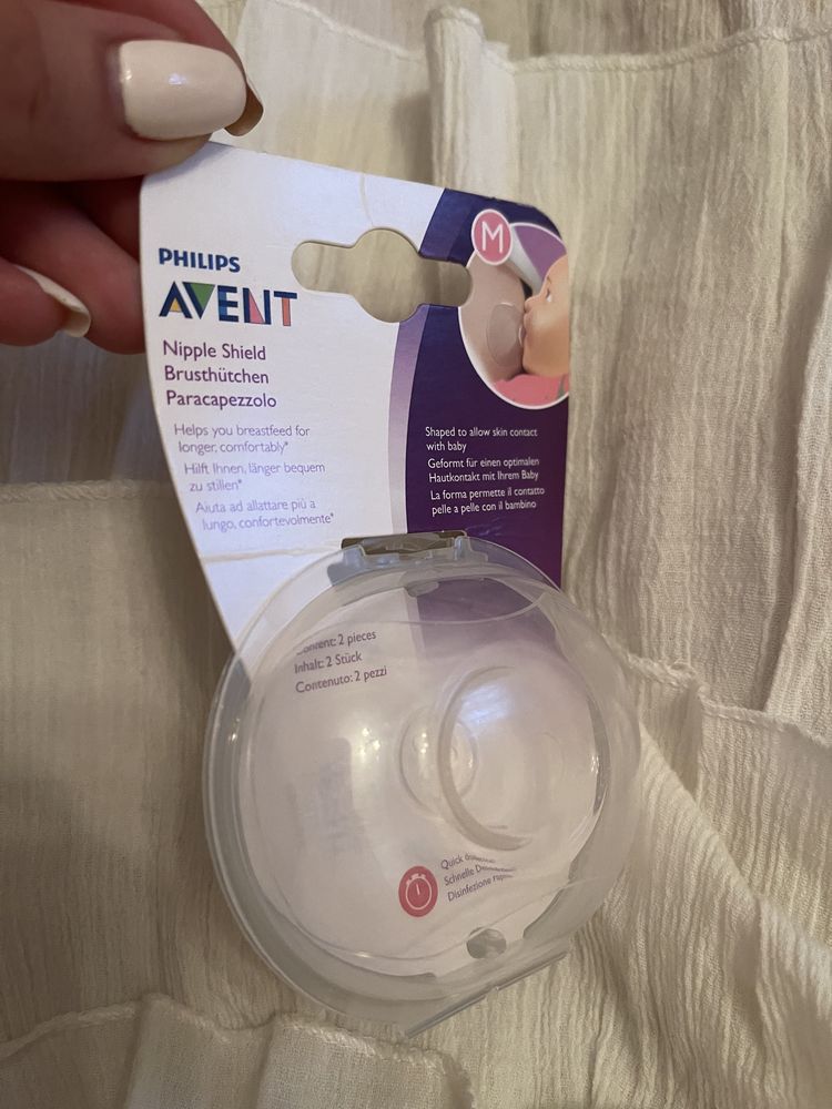 Накладки на сосок 2 шт Philips Avent М