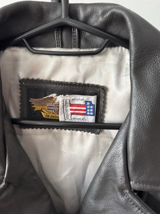 Harley Davidson вінтажна шкіряна куртка