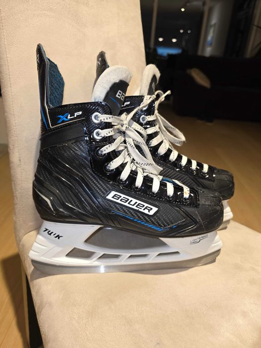Łyżwy hokejowe BAUER X-LP, rozmiar 6, EU 40.5, po jednym sezonie