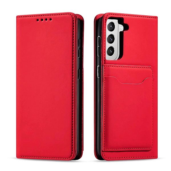 Magnet Card Case etui do Samsung Galaxy S22+ (S22 Plus) pokrowiec port