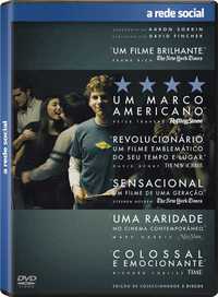 Filme em DVD: A Rede Social Ed. Esp. 2 Discos - NOVO! SELADO!