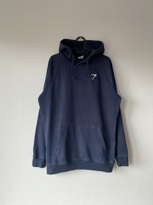 Bluza z Kapturem - Gymshark - Granatowy - Rozmiar S