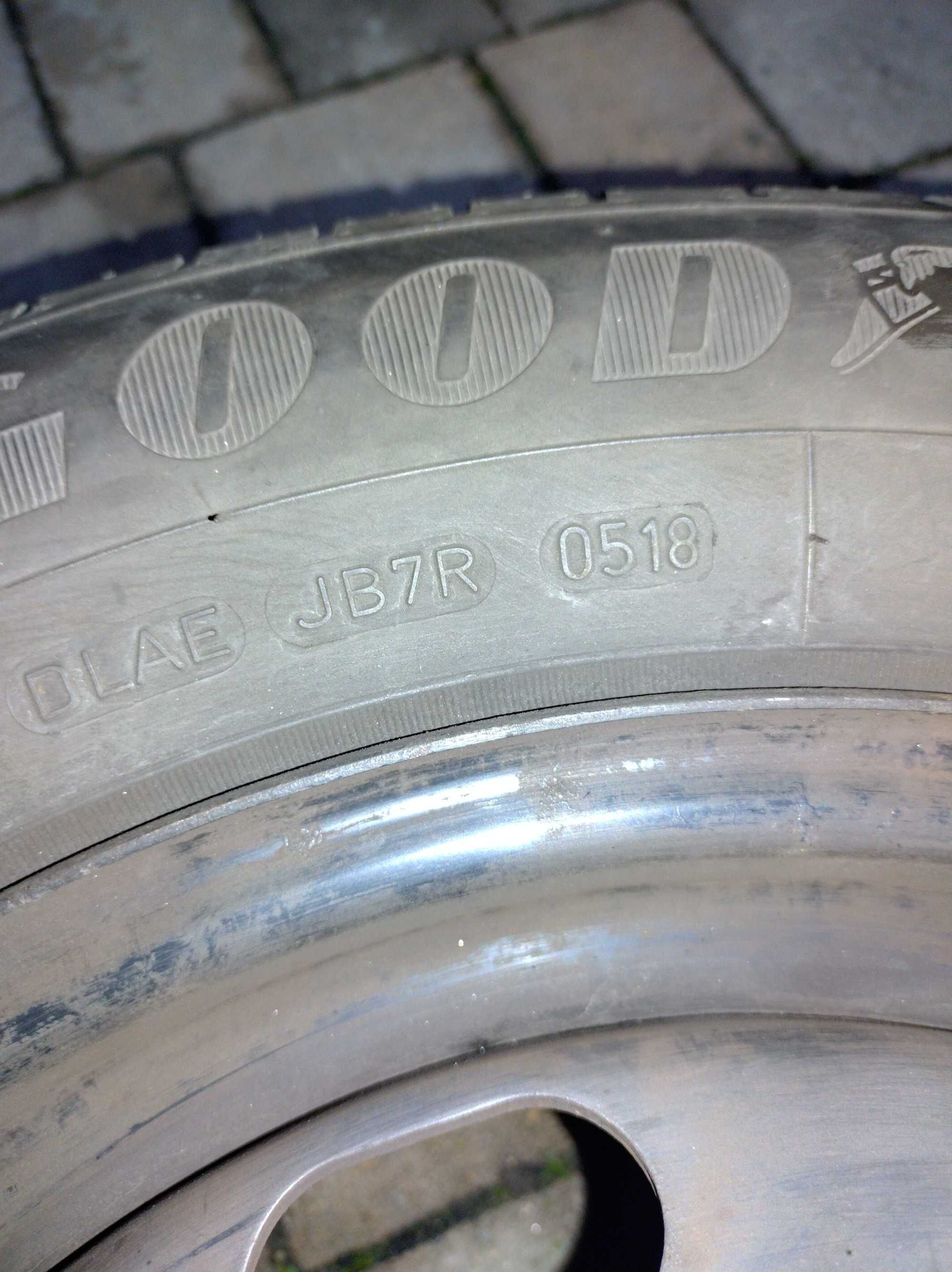 Goodyear Efficient 195/65 R15 letnie + felgi  ET38 6jx 15H2  x 4 szt.