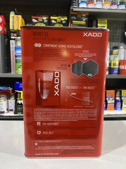Xado Atomic Oil A5/B5 Red Boost 5W-30 Revitalizant