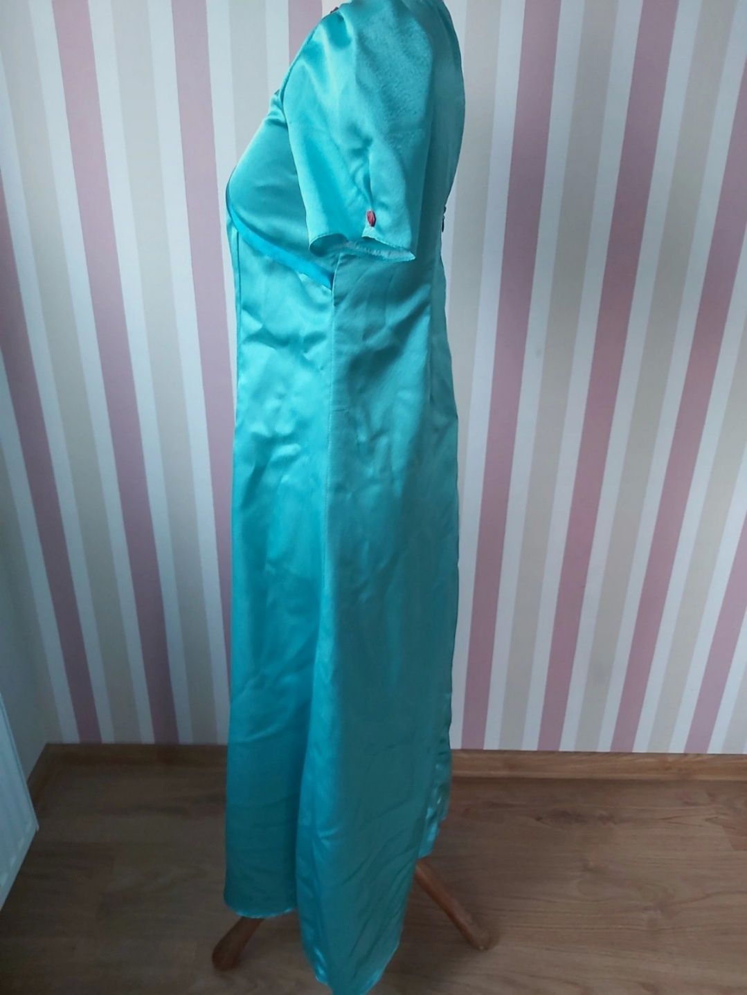 Długa sukienka handmade