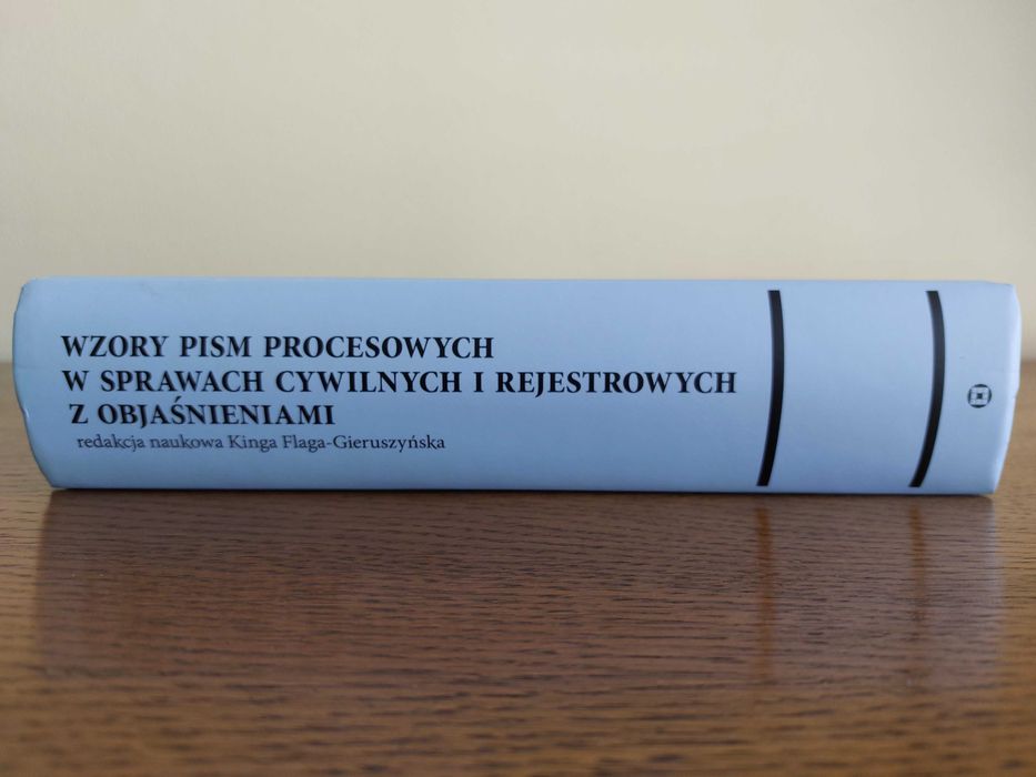 Wzory pism procesowych w sprawach cywilnych i rejestrowych