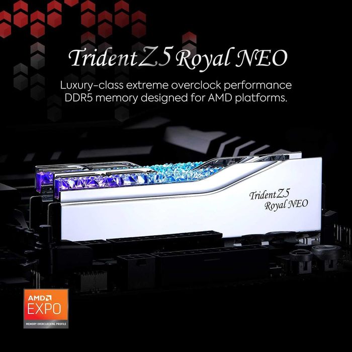G.Skill Trident Z5 Royal Neo DDR5 32GB (2×16GB) 8000 MHz 1 шт. NEW!