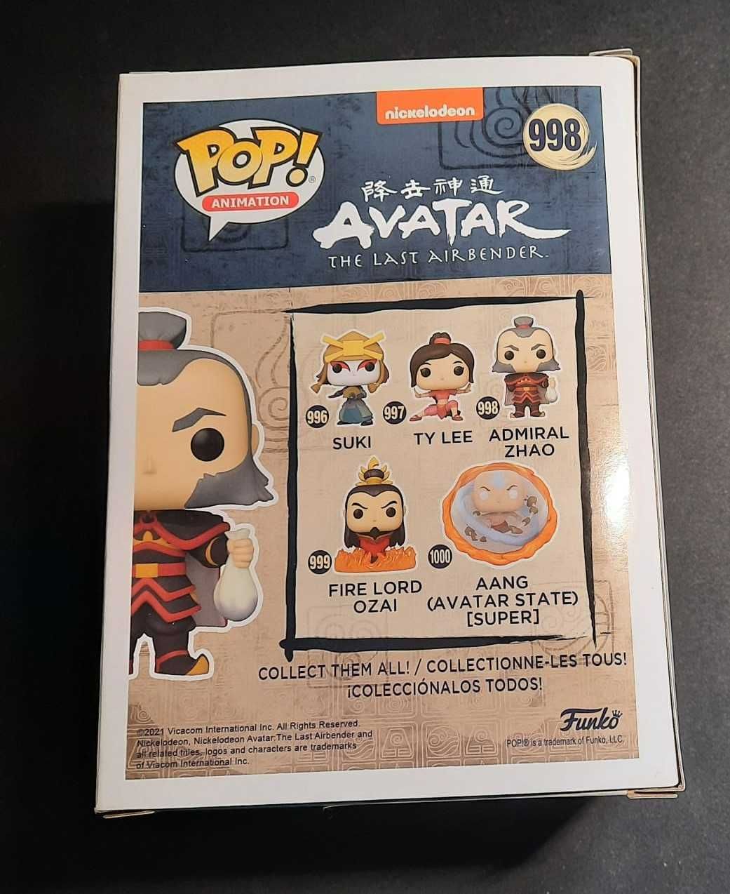 Funko Pop -Avatar: The last Airbender -  Admiral Zhao nº 998