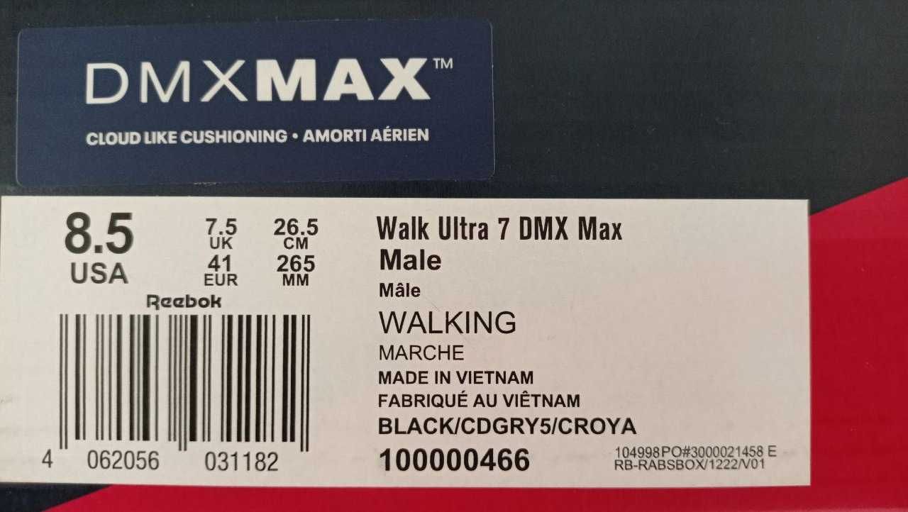 Кроссовки Reebok Walk Ultra 7 Dmx Max
