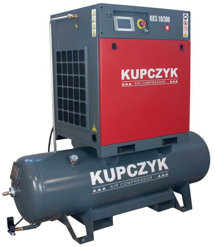 Kompresor śrubowy Kupczyk KKS 10/300 970 l/min