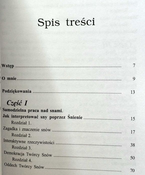 O istocie snów. Psychologiczna i duchowa interpretacja snów, MINDELL