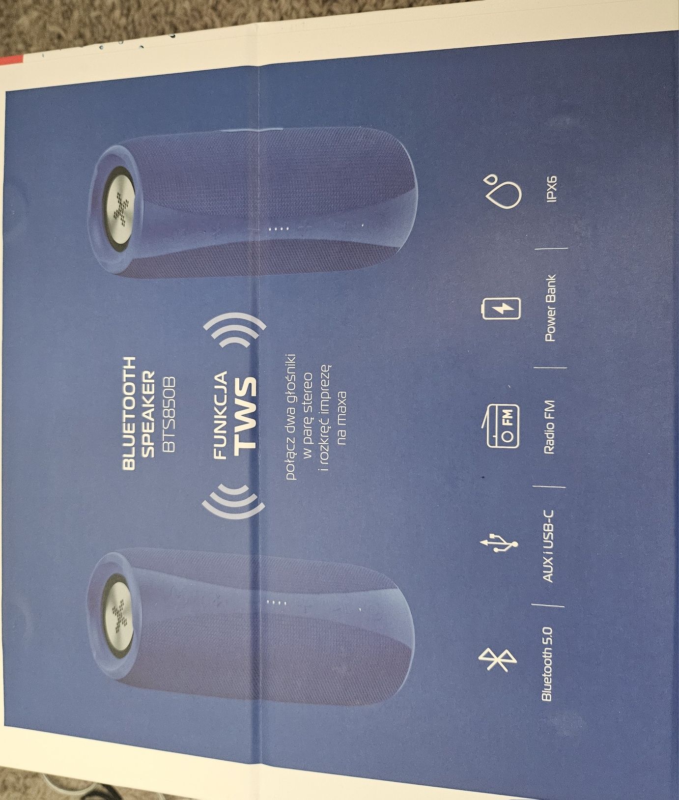 Głośnik XMUSIC bluetooth speaker BTS850B