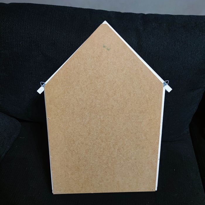 Półka domek nad biurko