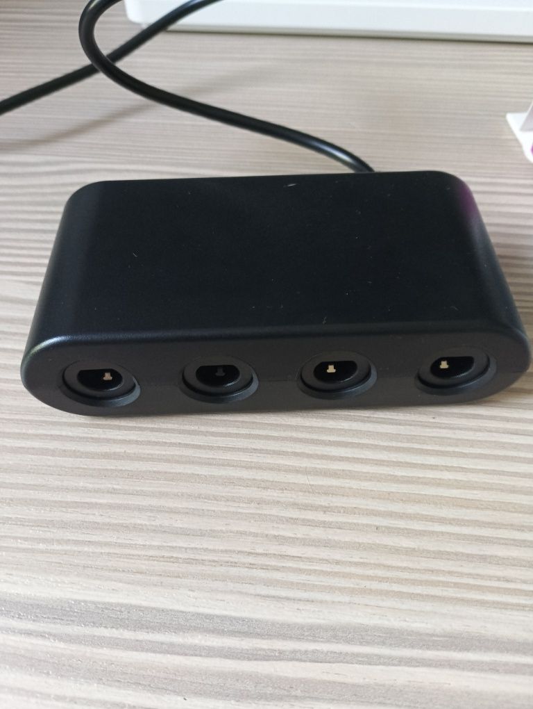 Nintendo GameCube Controller + adapter