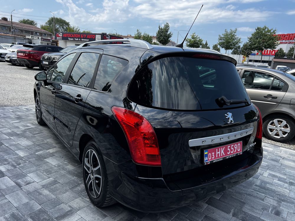 Peugeot 308 SV на автомате из Швейцарии