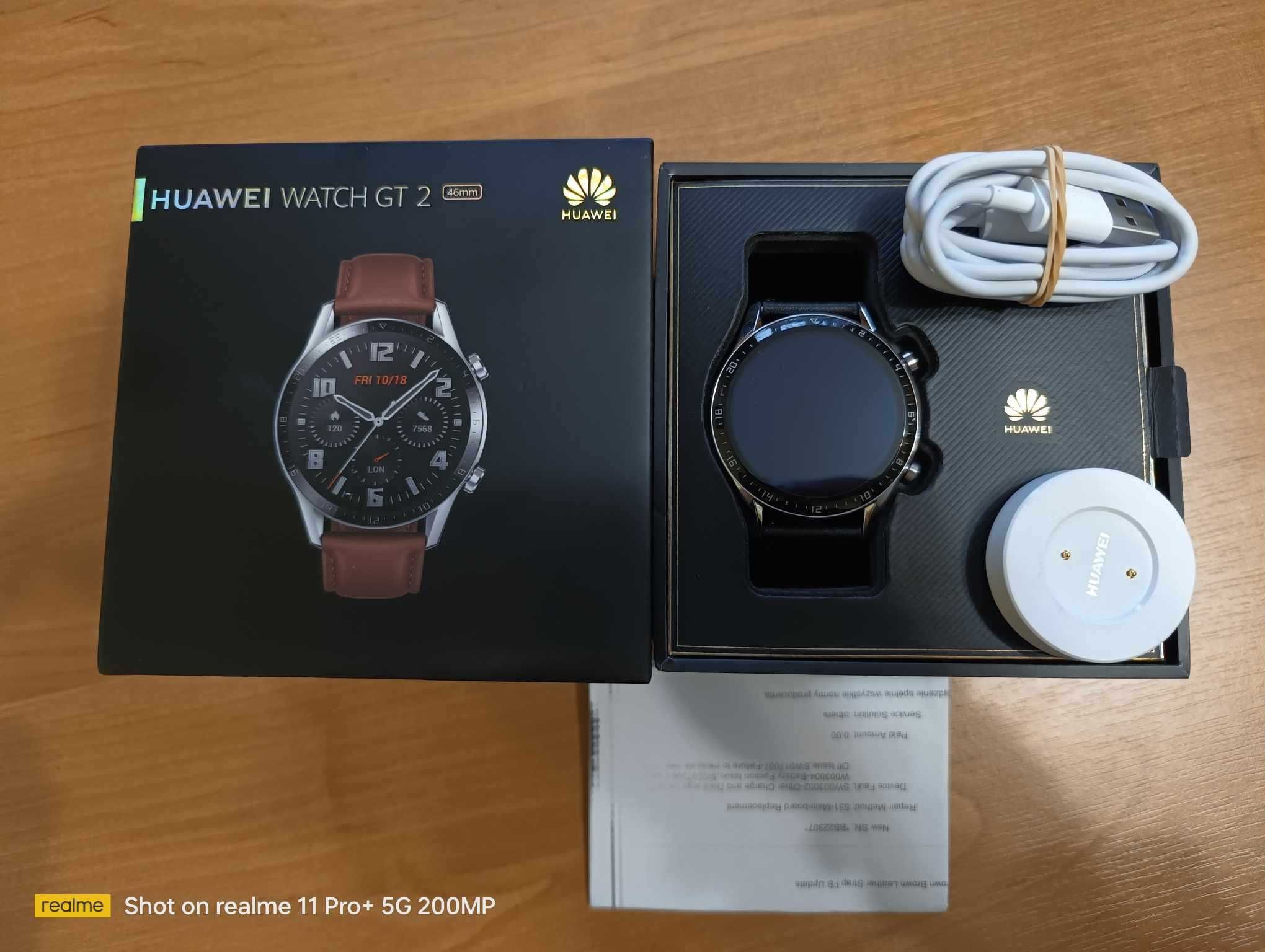 Huawei Watch GT 2 Classic komplet/Gwarancja.