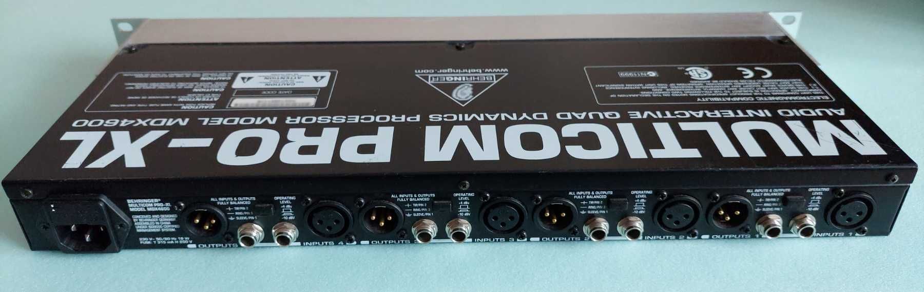 Компресор-лімітер Behringer MDX4600 Multicom Pro-XL