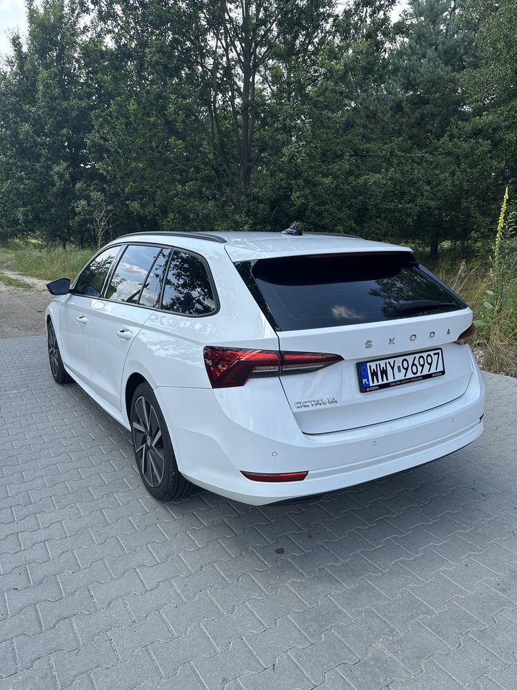 Skoda Octavia 4, niski przebieg, diesel, DSG. Style/kessy/Virtual