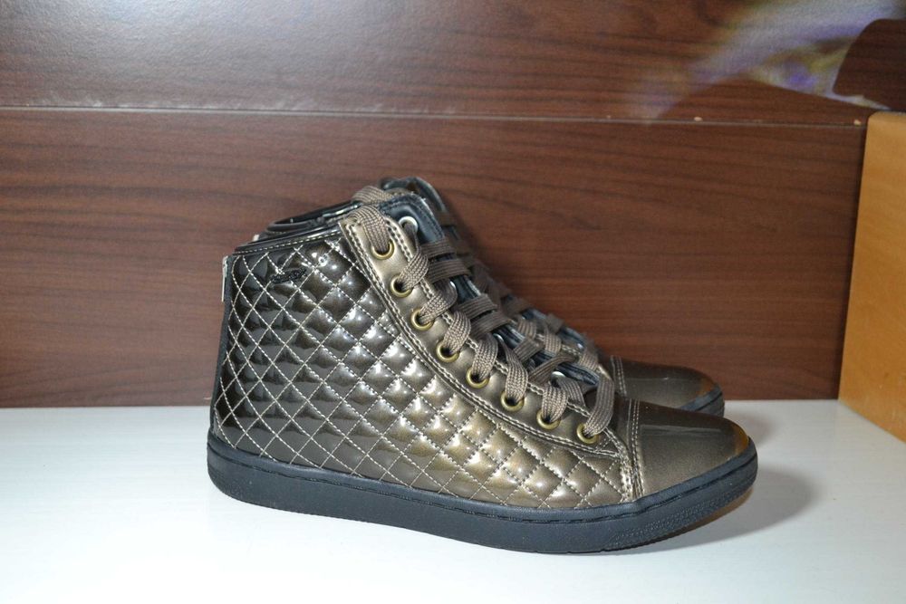 geox 38р ботинки сникерсы демисезон-зима оригинал