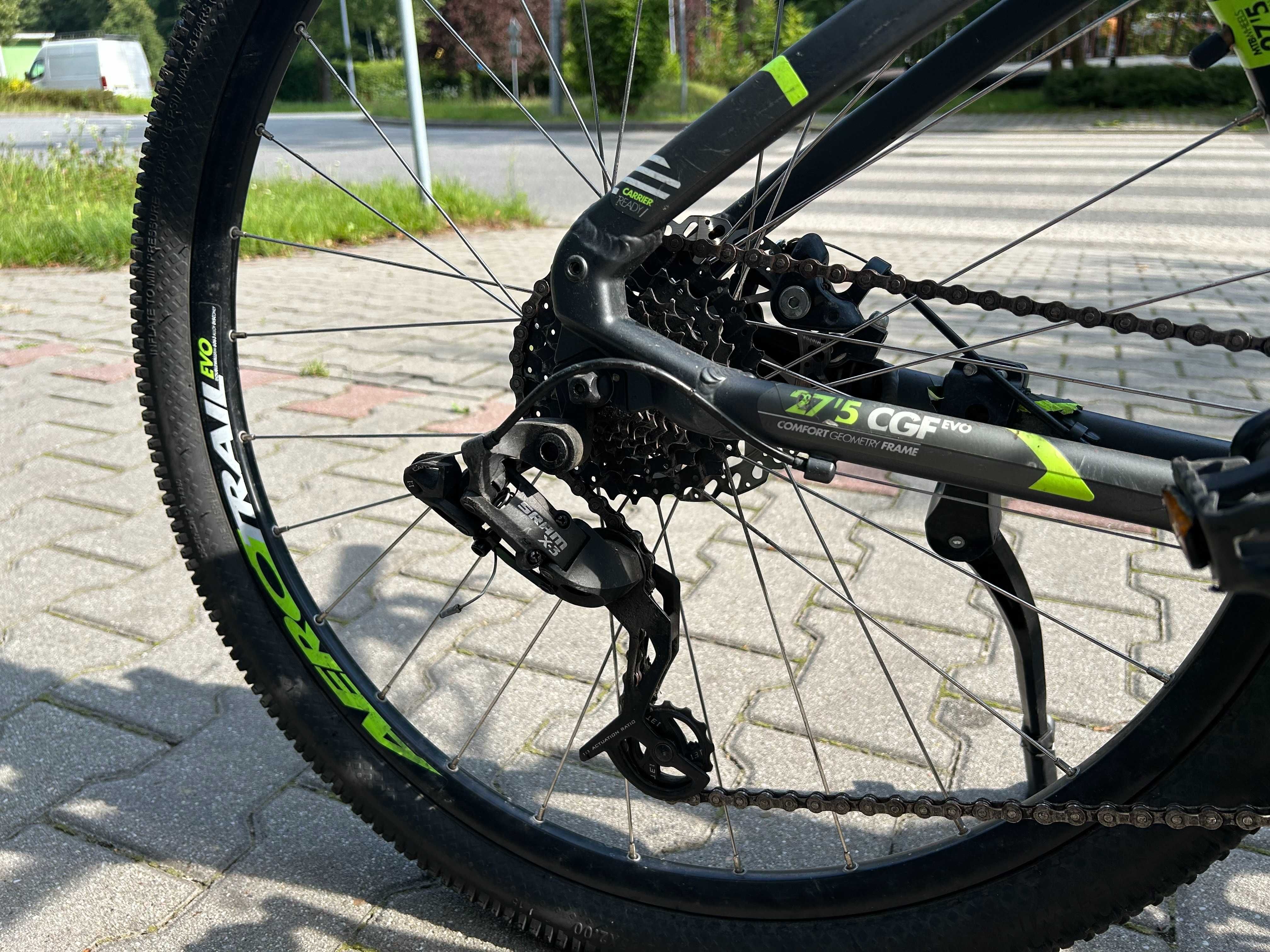 Rower górski B'TWIN Rockrider 520 – Stan bardzo dobry