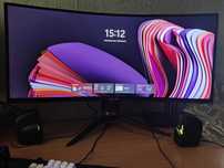 Монитор 34" QUBE Overlord C34UQ144