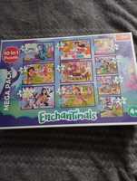 Puzzle dla dziewczynki 10w1 Enchantimals trefl