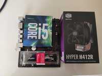 Bundle MSI EX-B150M-V3 + i5 6400 + 8gb Ram + HyperX H412R Cooler
