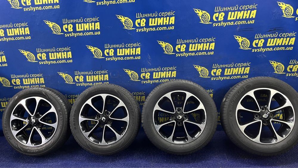 Диски 4x100 R15 різноширокі Smart Fortwo Renault Clio Zoe Twingo