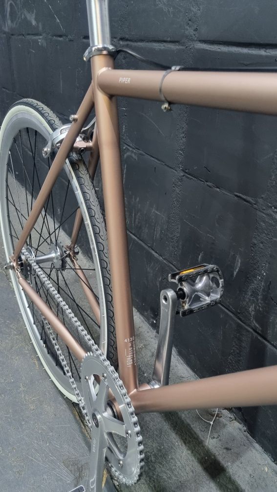Rower miejski single speed ostre koło Riva 53 cm Urban Bikes