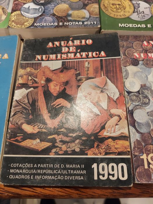 8 Livros Numismática