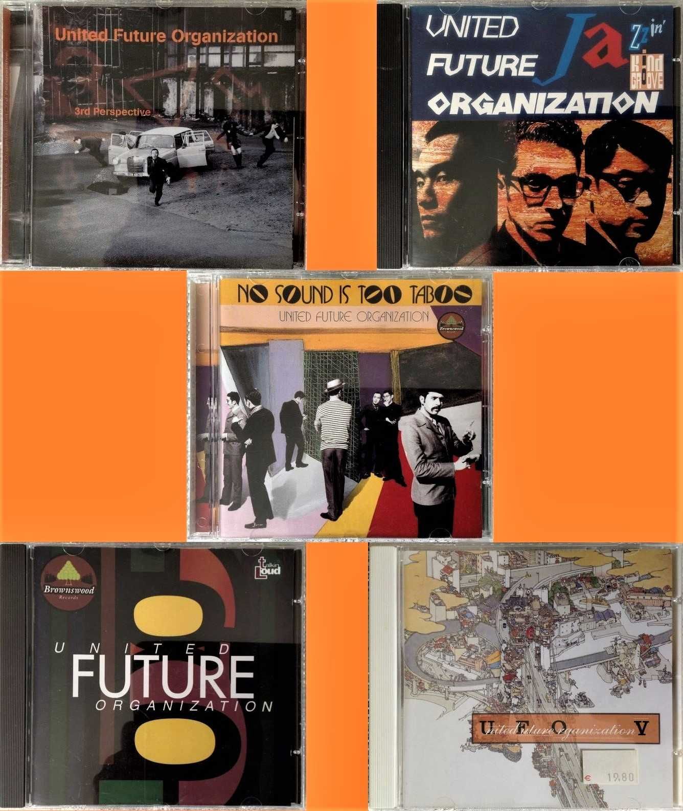 United Future Organization - 5 CDs - Raros - MUITO BOM ESTADO