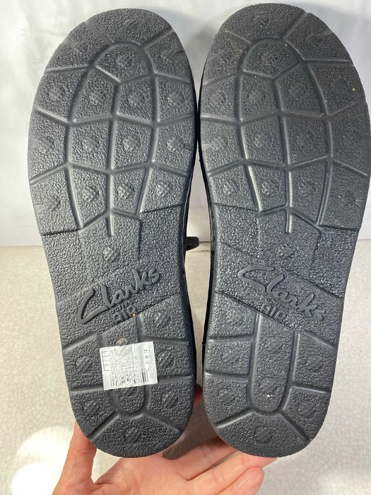 clarks мужские кожаные туфли мокасины 46 р 29 см оригинал