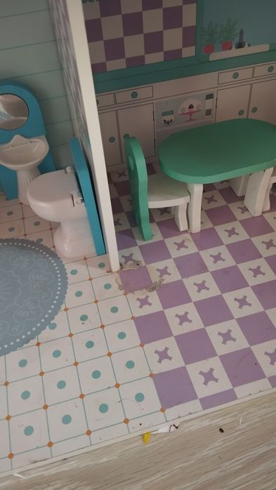 Domek dla lalek XL drewniany