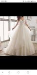 Bajeczna sukienka ivory Mori Lee