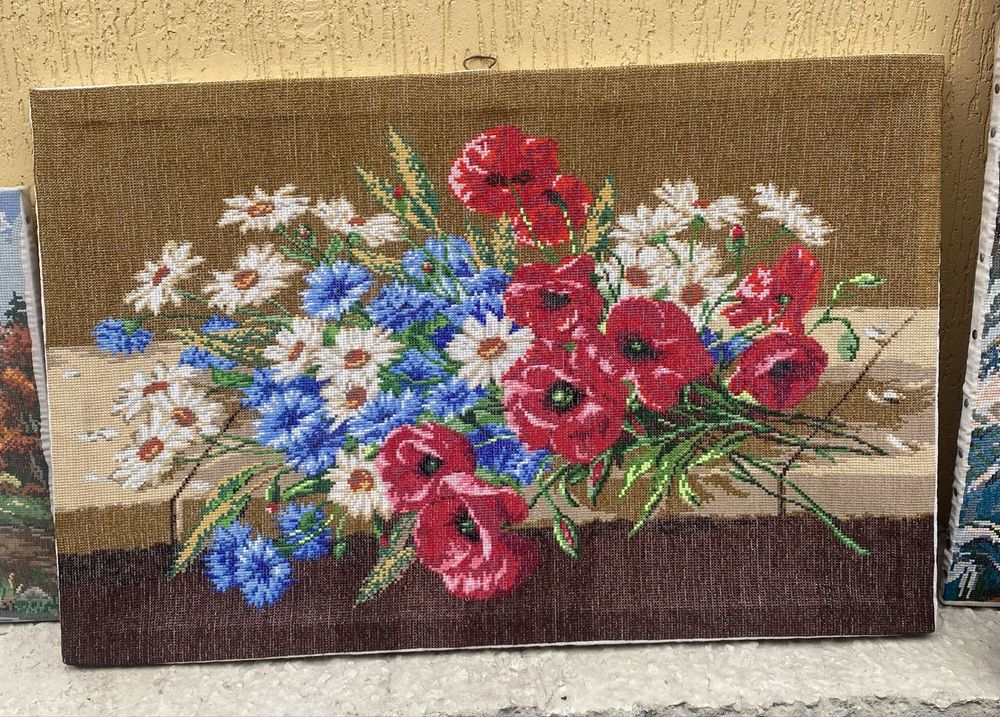 Картина вишита крестиком ссср