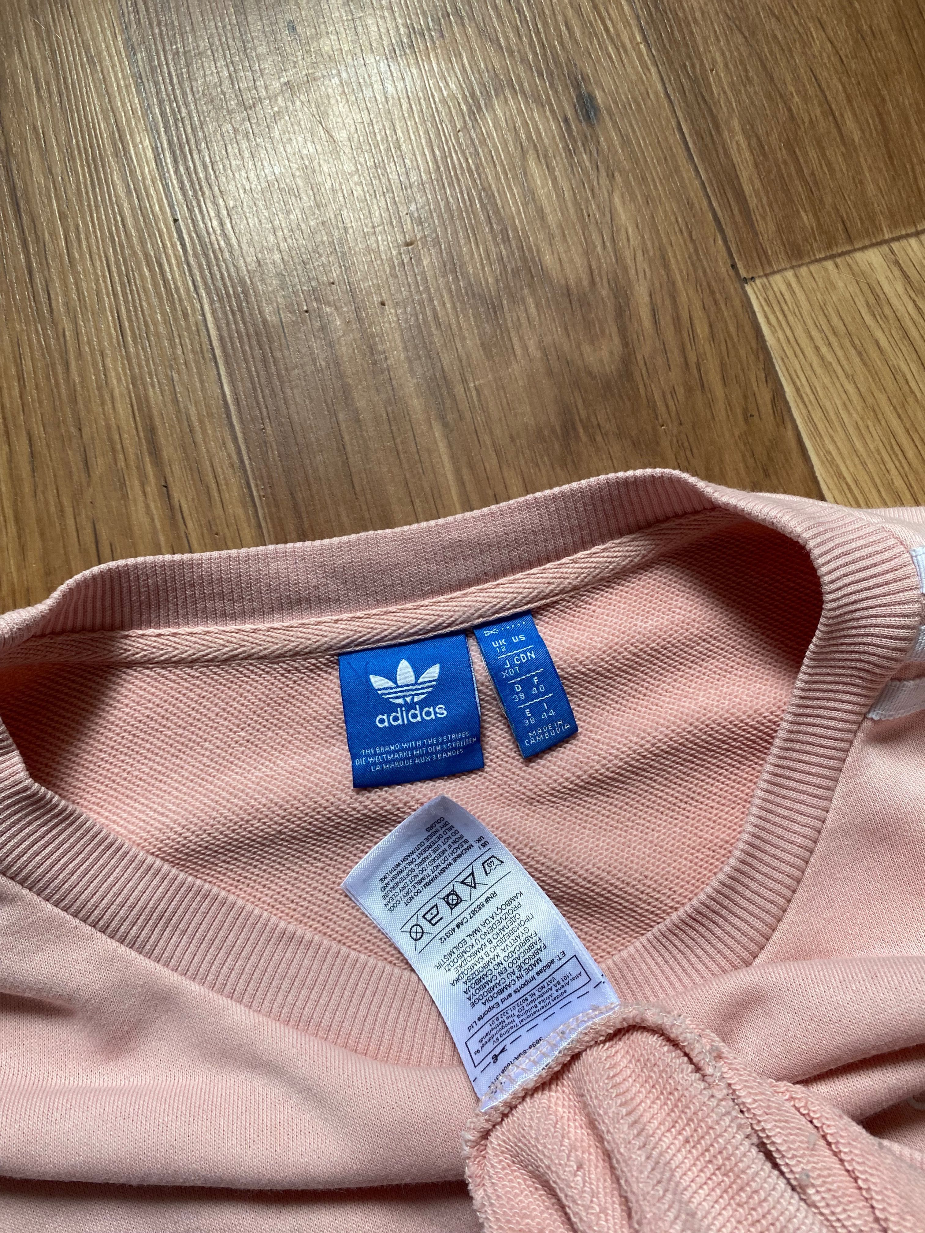 Adidas - кофта світшот рожева розмір S-М